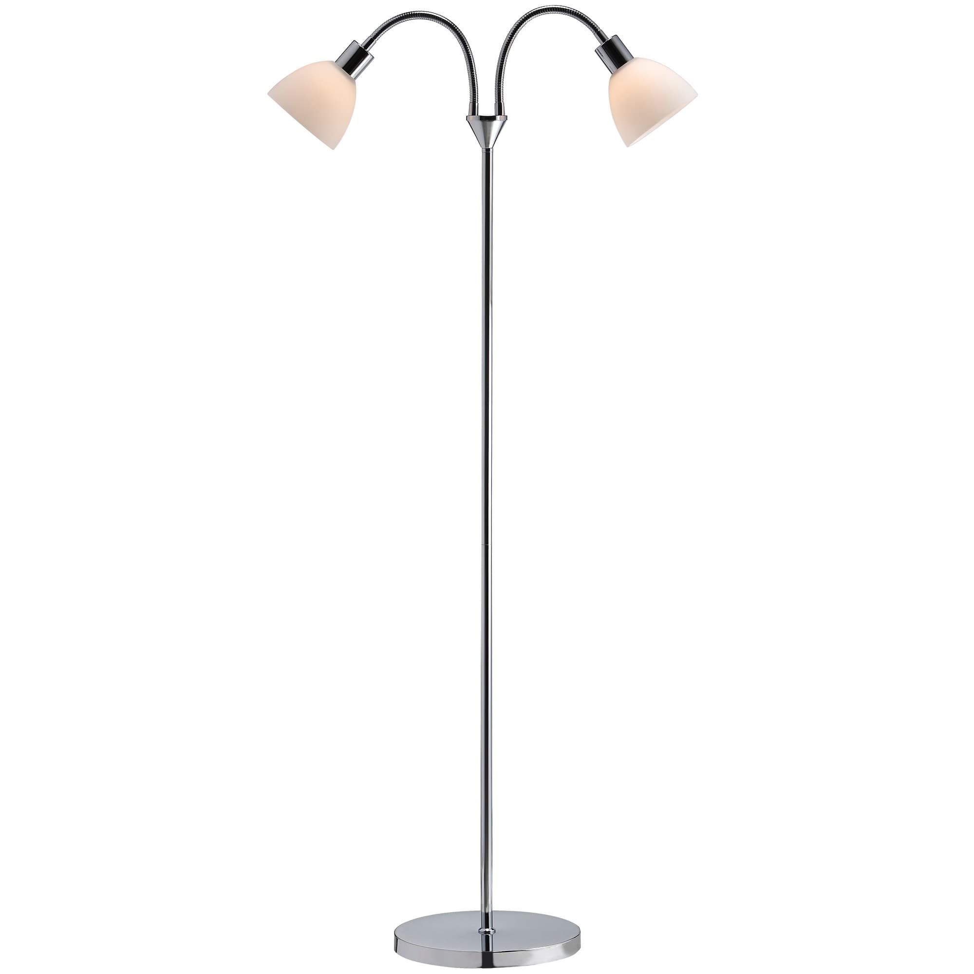 Ray Double | Floor lamp | Chrome atmosphere 1