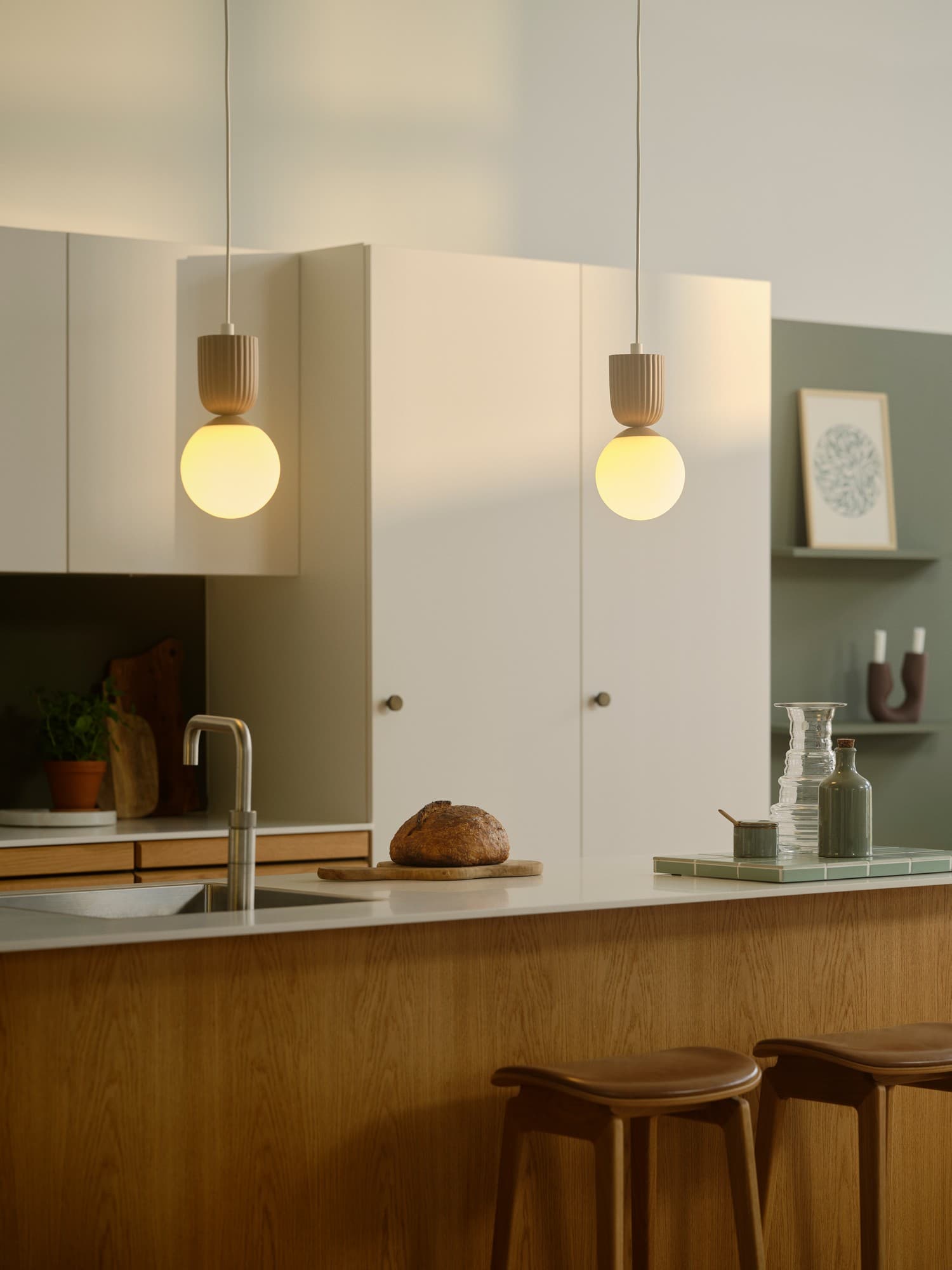 Sadie | Pendant | Light brown